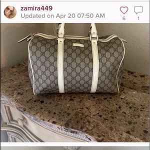 Classic Pristine Gucci Boston Medium. PRICE FIRM.